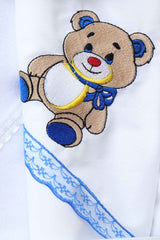 Set botez TeddyBear, Costum, Lumanare si Trusou, REC3238