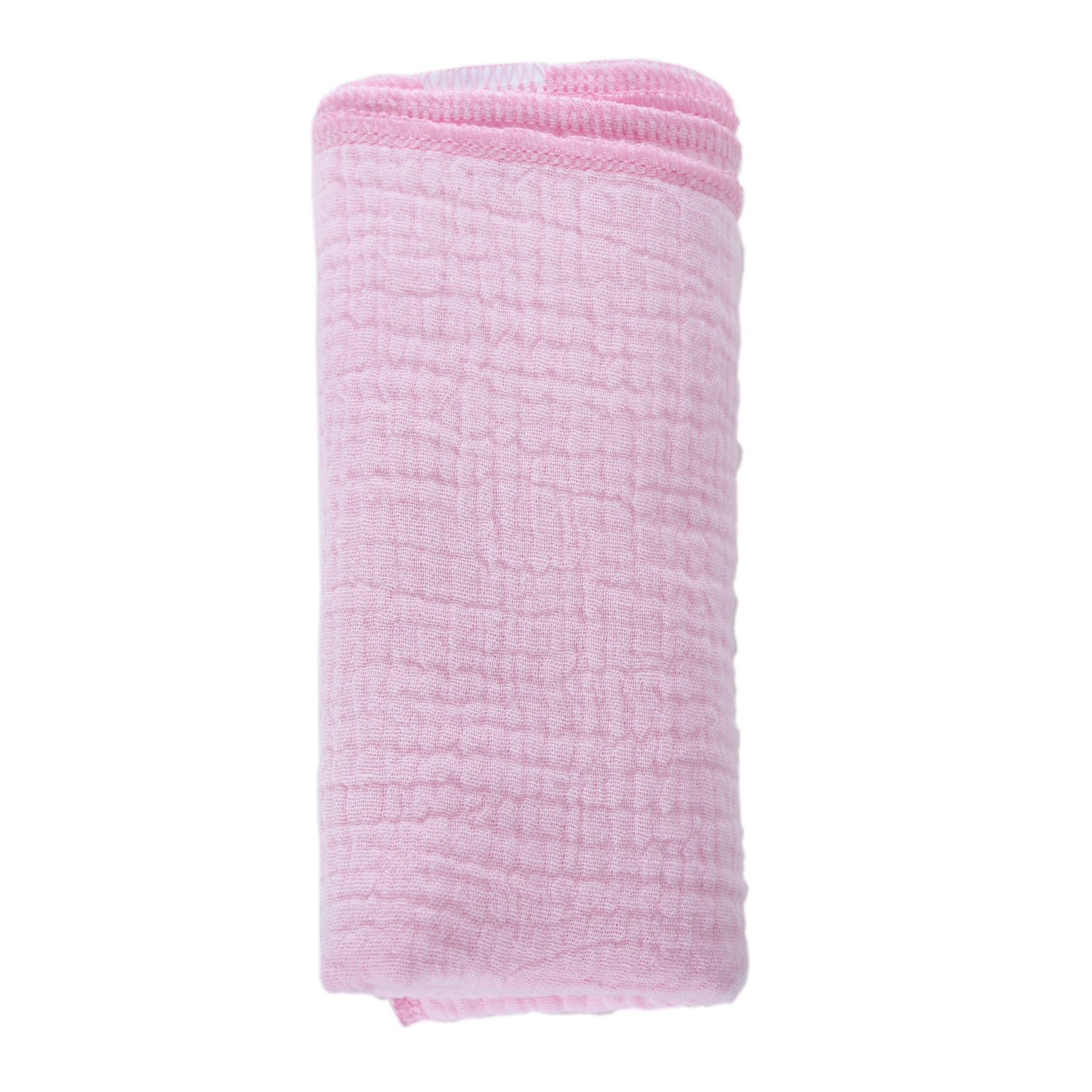 Pled din MUSELINA, roz, 70x70 cm, Recostore®, REC3035