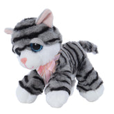 Jucarie de plus cu sunet pisica, dimensiune 20 cm, REC2993