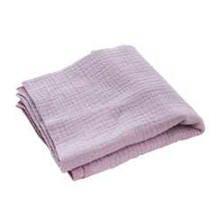 Pled din MUSELINA, roz purat, 70x70 cm, Recostore®, REC3036