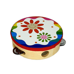 Tamburina de jucarie pentru copii, dimensiune 14.5x 4.5 cm, REC2882