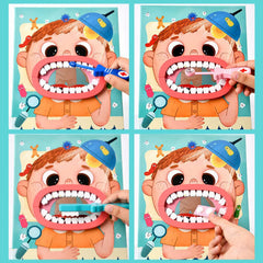 Set educativ tip trusa dentist, dimensiune 28 x 18 x 5.5 cm, REC2909