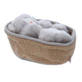 Jucarie de plus pisica cu cosulet si sunet, REC3023