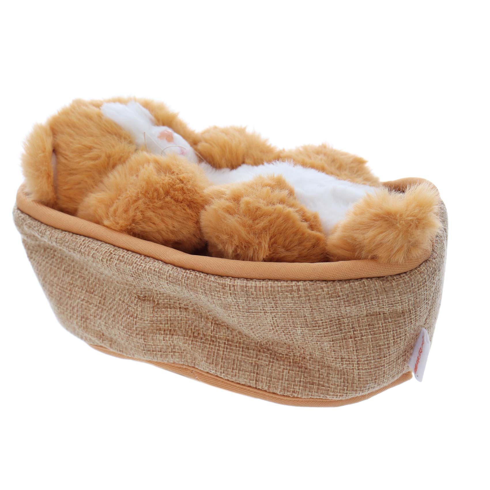 Jucarie de plus pisica cu cosulet si sunet, REC3024