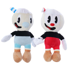 Set 2 jucarii de plus Cuphead si Mugmen, dimensiune 22 cm, REC3030