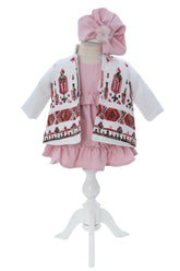 Rochita botez cu palton si turban, REC3049