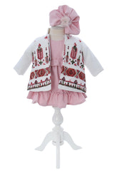 Rochita botez cu palton si turban, REC3049