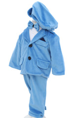 Set trusou botez cu ingeras bleu, 14 piese, REC3401