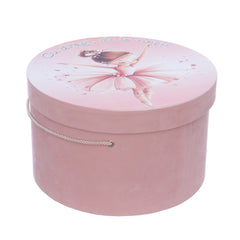 Cutie transport trusou balerina, roz pudrat, REC3321