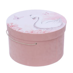 Cutie transport trusou lebada, roz pudrat, REC3322