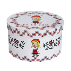 Cutie pentru transport trusou, model traditional cu tarancuta 32x20 cm, Recostore®, RE2615