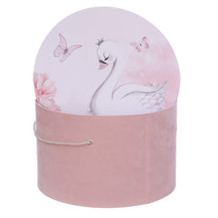 Cutie transport trusou lebada, roz pudrat, REC3322