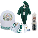Set trusou animalute jungla pentru botez baieti, REC3374