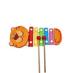 Jucarie Xilofon din lemn, tip tigru, REC2767