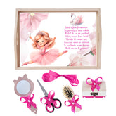 Set tava pentru taiere mot/ turta, model Belerina, ciclam, 6 piese, 35x20 cm, Recostore®, REC1967/209