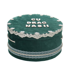 Trusou botez baieti 9 piese, Model Simba, verde, Recostore®, REC3016