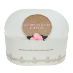 Cutie transport trusou ivoire, "Amintiri de la botez", REC3009
