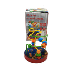 Joc de indemanare din lemn, dimensiune 11.5 cm x 11.5 cm x 14.5 cm, REC2808