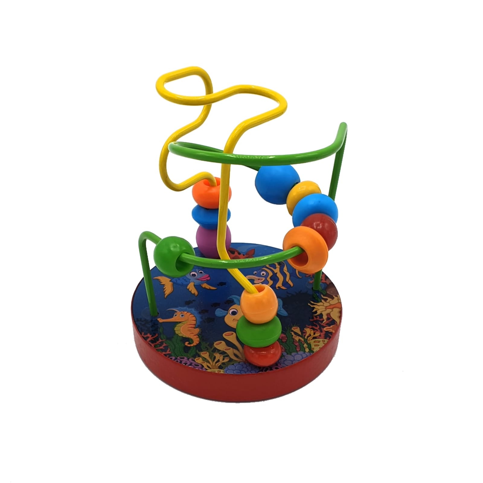 Joc de indemanare din lemn, dimensiune 11.5 cm x 11.5 cm x 14.5 cm, REC2808