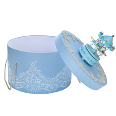 Cutie transport trusou, model Carusel, bleu, Recostore®, REC3000