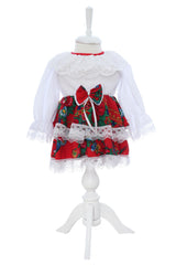 Rochie traditionala pentru botez fetita, Recostore®, REC3505