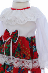 Rochie traditionala pentru botez fetita, Recostore®, REC3505
