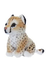 Jucarie de plus baby ghepard cu cosulet, dimensiune 20cm, REC2973
