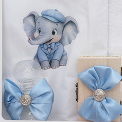 Trusou botez cu elefant, 7 piese, Recostore®, REC5012/26