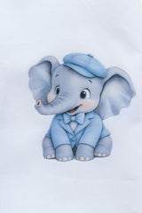 Trusou botez cu elefant, 7 piese, Recostore®, REC5012/26