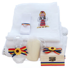 Trusou botez traditional cu tarancuta, 7 piese, Recostore®, REC5012/38