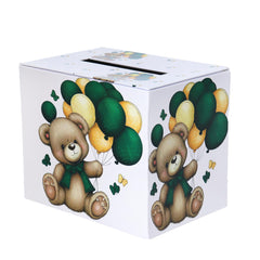 Cutie pentru strans darul la evenimente, model tip Ursulet, 28x20x23 cm, Recostore®, REC3067