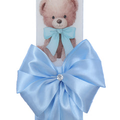 Set trusou botez cu ursulet bleu, 14 piese, REC3385