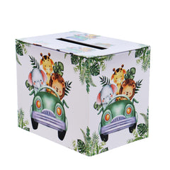 Cutie pentru strans darul la evenimente, model tip Safari, 28x20x23 cm, Recostore®, REC3068