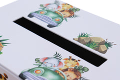 Cutie pentru strans darul la evenimente, model tip Safari, 28x20x23 cm, Recostore®, REC3068