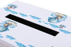 Cutie pentru strans darul la evenimente, model tip Ursulet cu baloane, 28x20x23 cm, Recostore®, REC3071