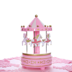 Set botez fata, trusou complet echipat, lumanare printesa, rochie, bentita, botosei, roz pudrat, model Carusel Sofia, REC3144