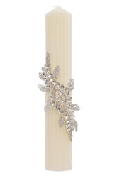 Lumanare botez cu accesoriu, 35x6 cm, REC5001/21