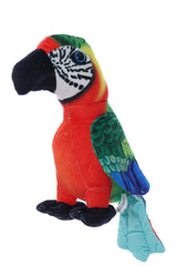 Jucarie de plus papagal, dimensiune 20 cm, REC2983