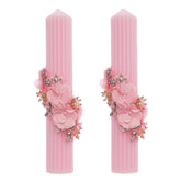 Set lumanari elegante pentru nunta/cununie, 2 bucati, REC5001/39