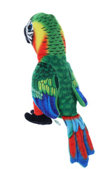 Jucarie de plus papagal, dimensiune 20 cm, REC2983