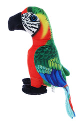 Jucarie de plus papagal, dimensiune 20 cm, REC2983