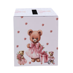 Cutie pentru strans darul la evenimente, model tip Ursulet, 28x20x23 cm, Recostore®, REC3073