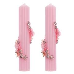 Set lumanari elegante pentru nunta/cununie, 2 bucati, REC5001/39