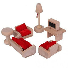 Mobilier din lemn pentru casuta papusilor, REC2858