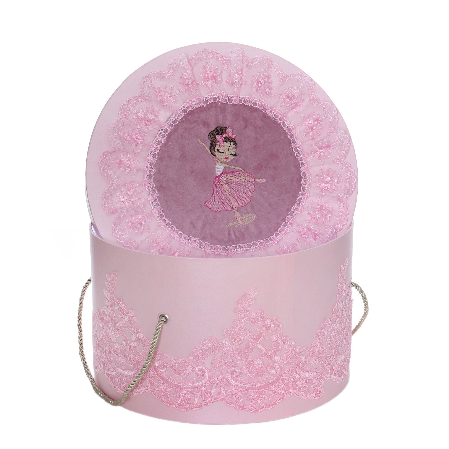 Cutie transport trusou, model Balerina, roz, REC3002