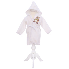 Set prima baita cu nasii, halat, prosop, saculet mirodenii si manusa, model cu Ursulet, REC3278