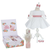 Set botez biserica, personalizat cu lebada, REC3231