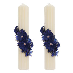 Set lumanari elegante pentru nunta/cununie, 2 bucati, REC5001/36