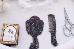 Tavita mot pentru aniversare un an, catifea alba, 8 piese, 43x32 cm, Recostore®, REC5011/6