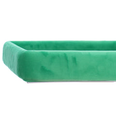 Tava mot baieti, aniversare 1 an, Jungla Safari, catifea verde, 7 piese, 34x25 cm, REC5011/22